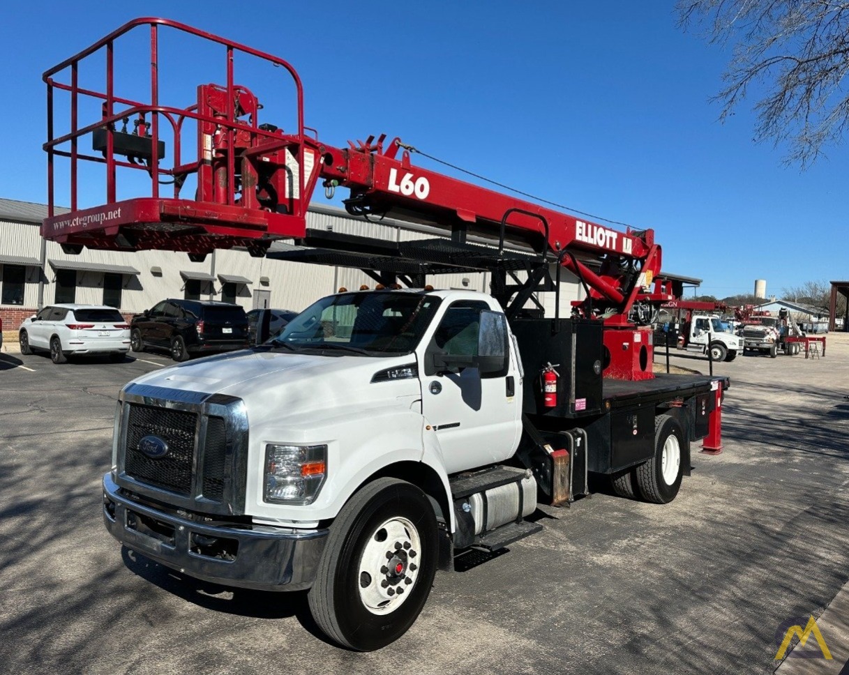 Elliott L60R Telescopic Boom Bucket Truck 0