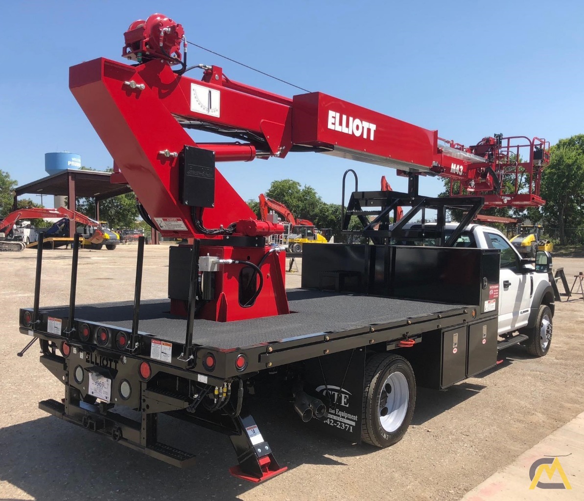 Elliott M43R 43' Telescopic Aerial Work Platform on Ford F550 4