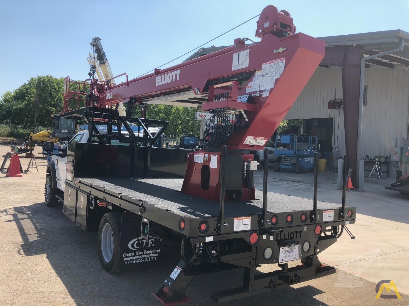 Elliott M43R 43' Telescopic Aerial Work Platform on Ford F550 2