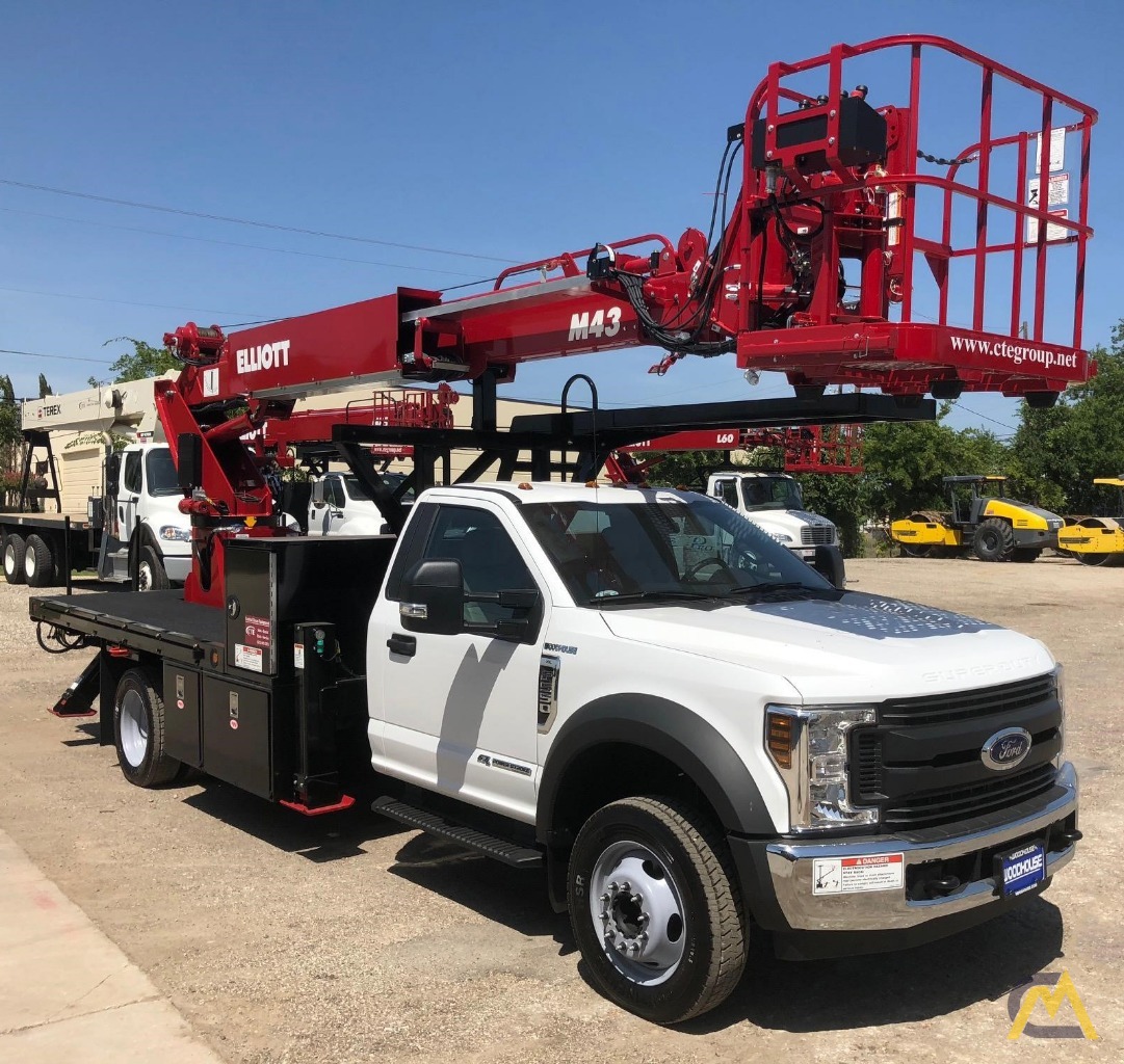 Elliott M43R 43' Telescopic Aerial Work Platform on Ford F550 3