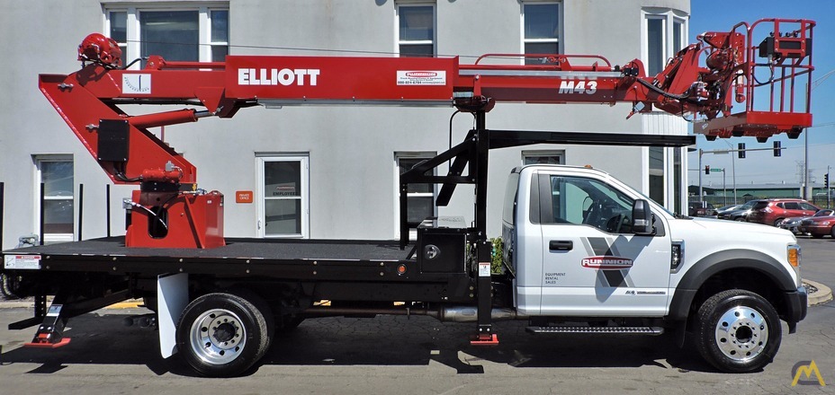 Elliott M43R 500 lbs. Aerial Work Platform on Ford F550XL 0