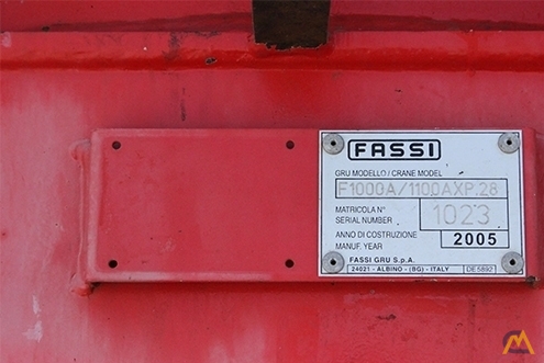 Fassi F1100AXP.28 24-Ton Knuckle Boom Crane 28