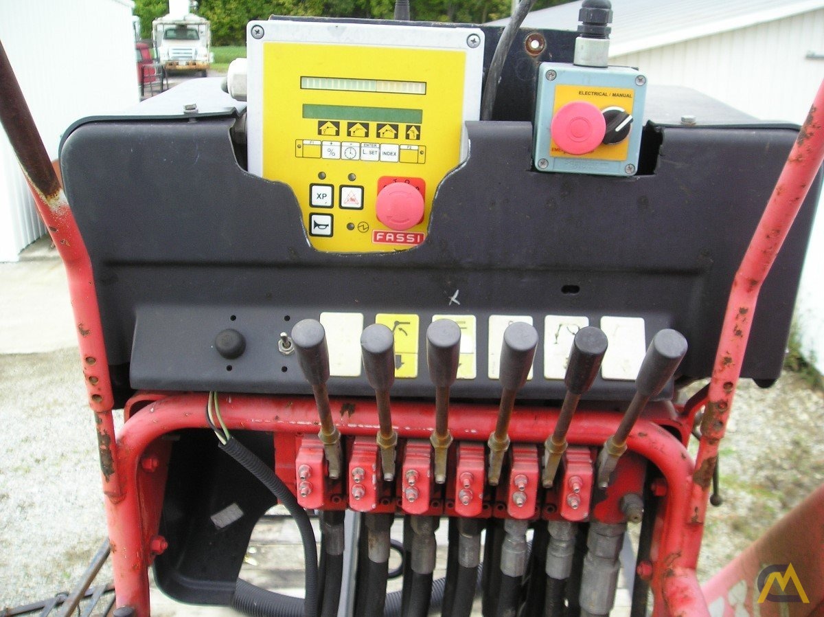 Fassi F330B.23 24,471 lb. Knuckle Boom Crane w Remote 7