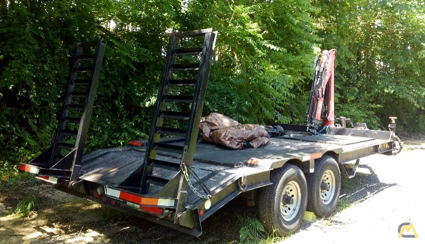 Fassi Micro M30A.13 2.20-Ton Folding Service Crane on 2-Axle Trailer 3