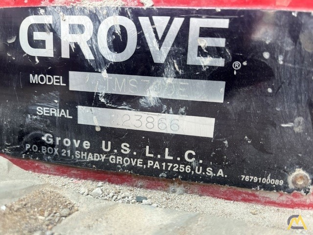 2004 Grove TMS700E 60 Ton Hydraulic Truck Crane 4