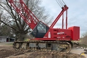 ***FOR SALE ONLY*** 1997 Manitowoc 222 100 Ton Crawler Crane  1