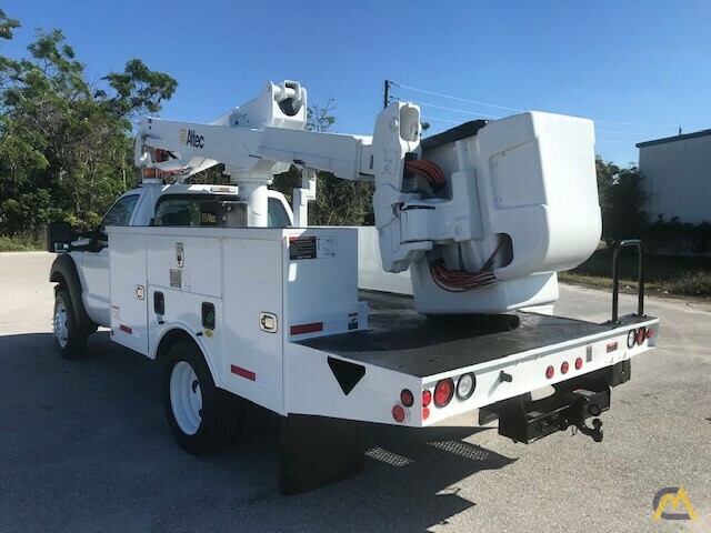 Altec AT37G 42' Articulating Telescopic Boom Aerial Bucket Truck on Ford F550 4