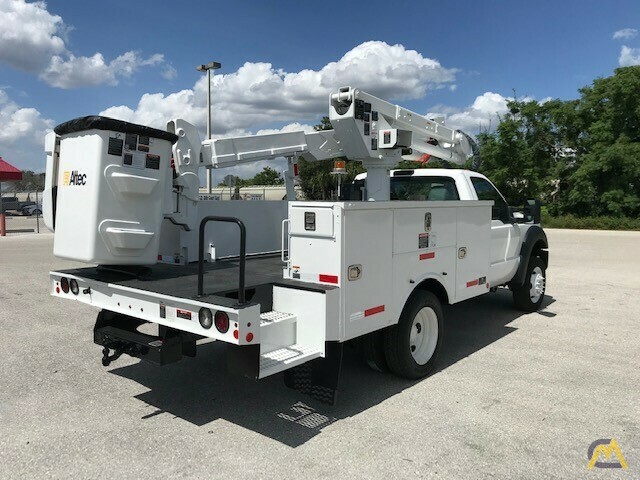Altec AT37G 42' Articulating Telescopic Boom Aerial Bucket Truck on Ford F550 5