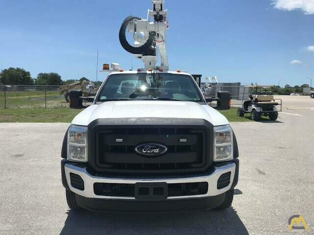 Altec AT40G 45' Articulating Telescopic Boom Bucket Truck on 2012 Ford F550 4x4 Extended Cab 1