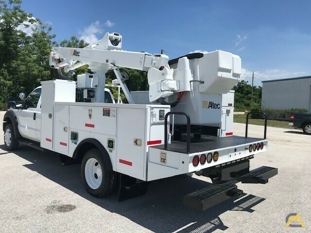 Altec AT40G 45' Articulating Telescopic Boom Bucket Truck on 2012 Ford F550 4x4 Extended Cab 3