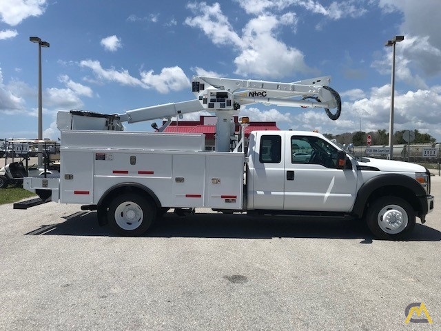 Altec AT40G 45' Articulating Telescopic Boom Bucket Truck on 2012 Ford F550 4x4 Extended Cab 7