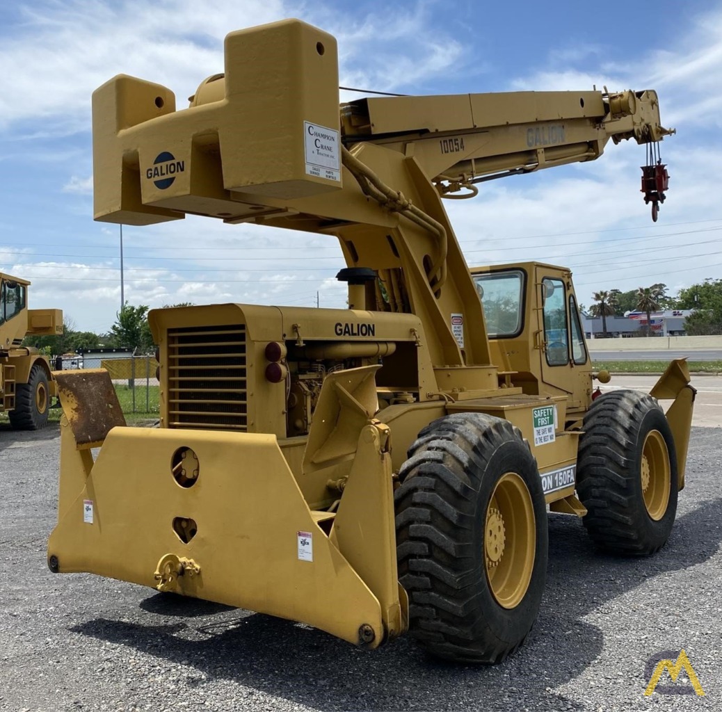 Galion 150FA 15-ton Down Cab Rough Terrain Crane 3