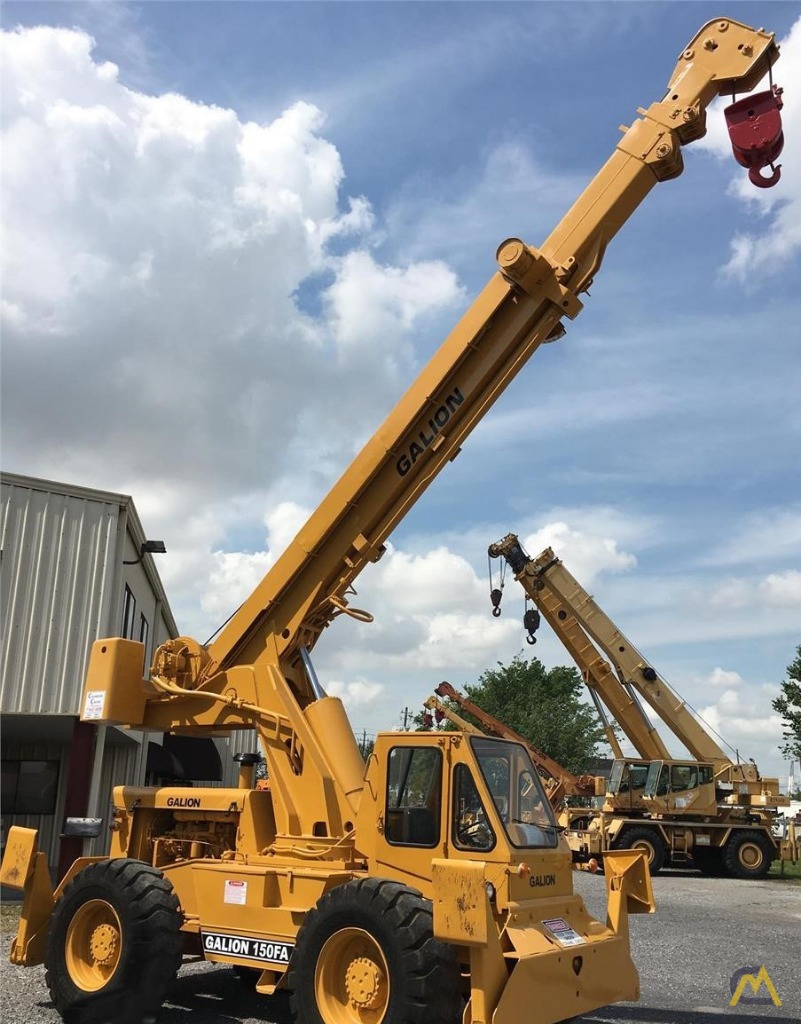 Galion 150FA 15-Ton Down Cab Rough Terrain Crane 1