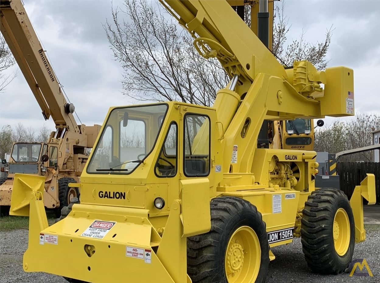 Galion 150FA 15-Ton Down Cab Rough Terrain Crane 0