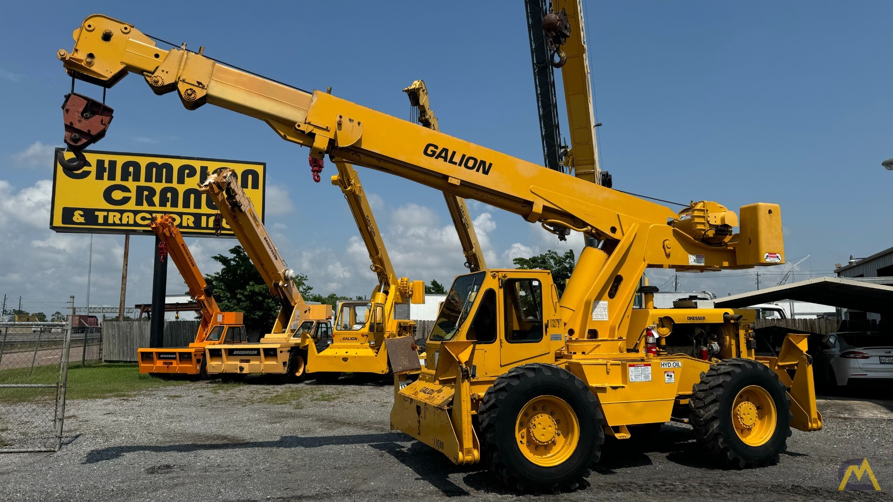 Galion 150FA Down Cab Rough Terrain Crane 0