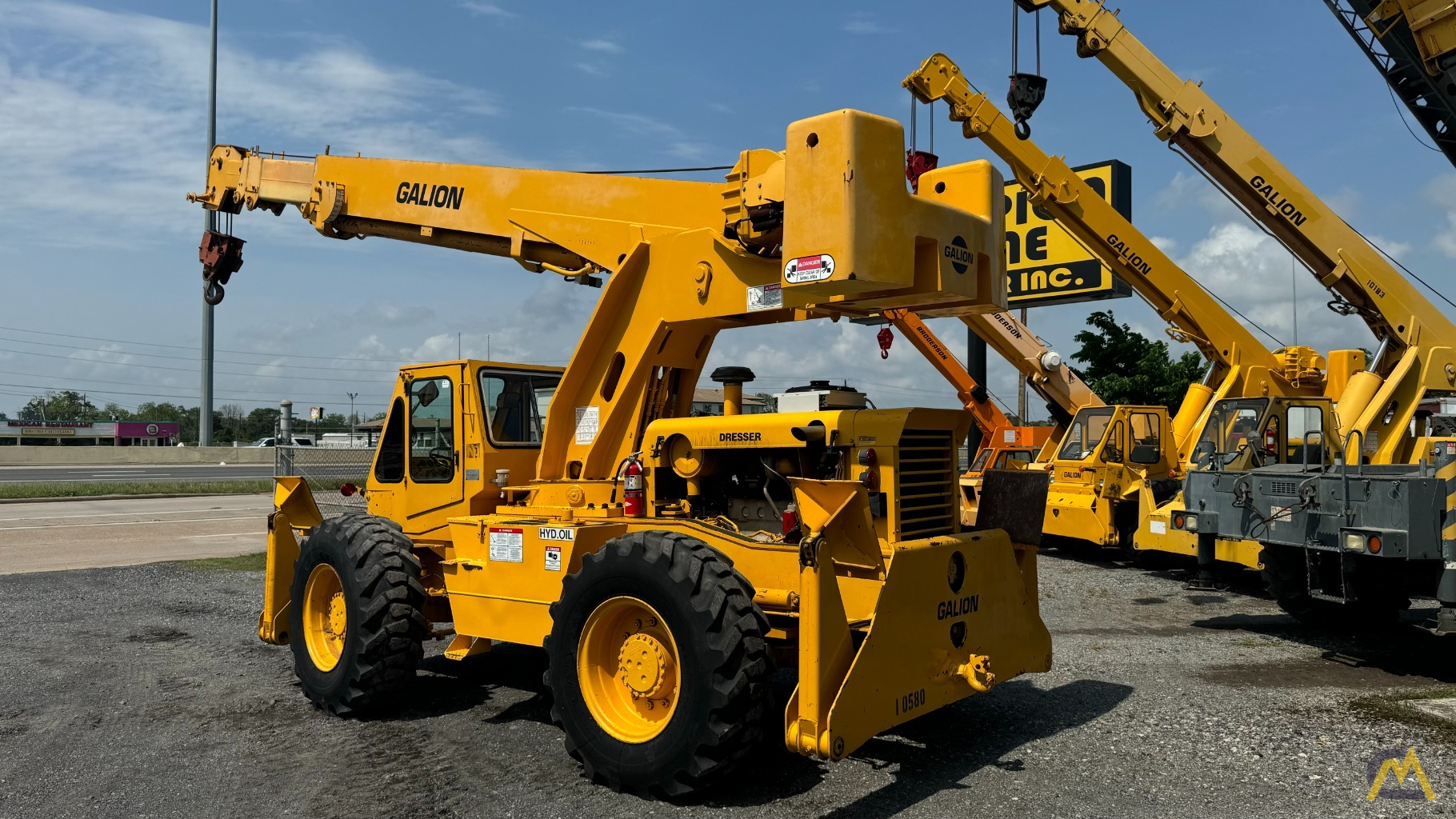 Galion 150FA Down Cab Rough Terrain Crane 1
