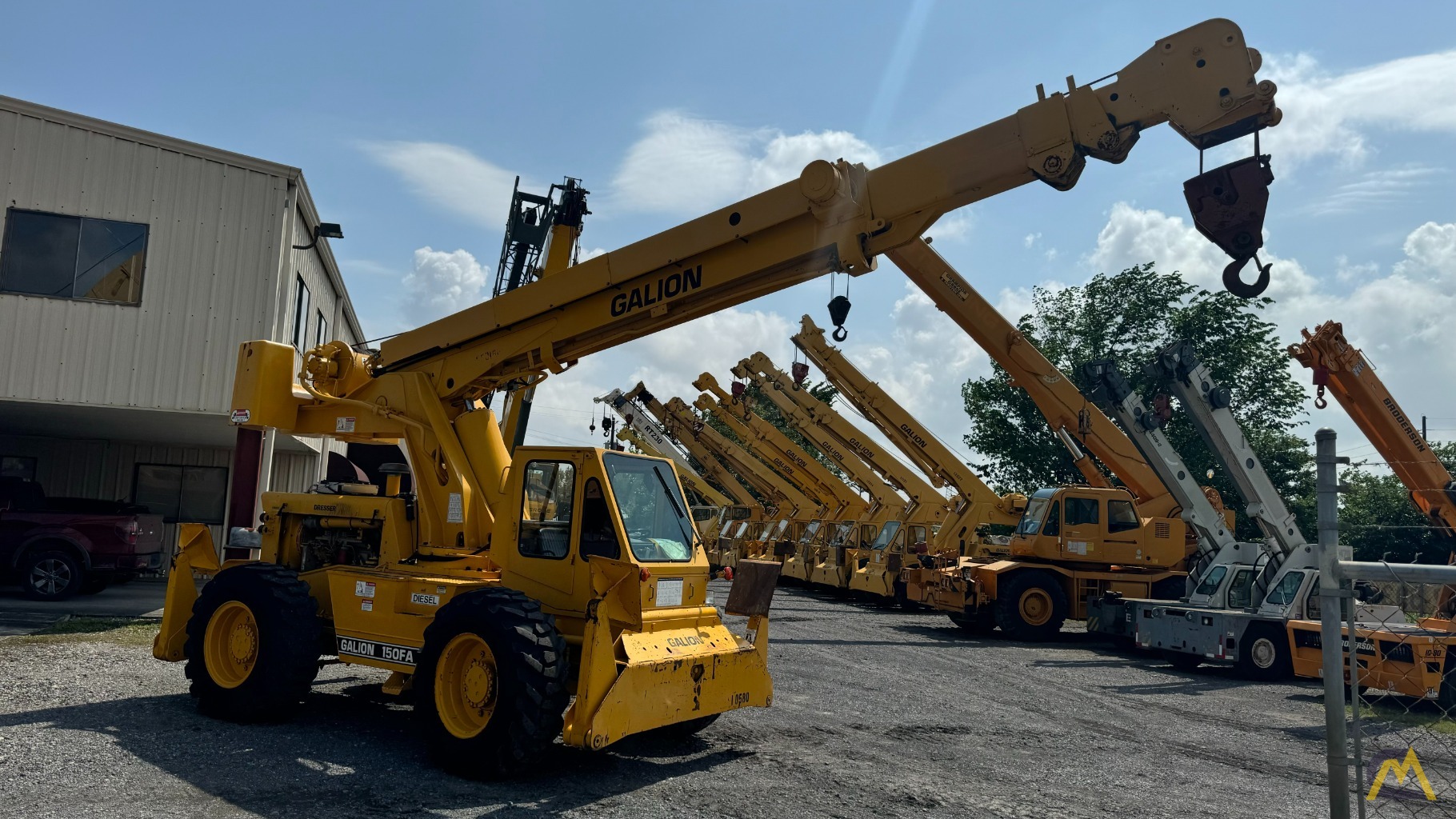 Galion 150FA Down Cab Rough Terrain Crane 3