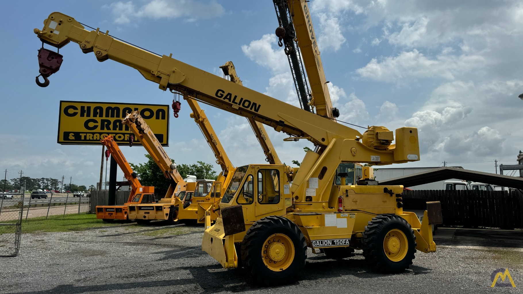 Galion 150FA Down Cab Rough Terrain Crane 0