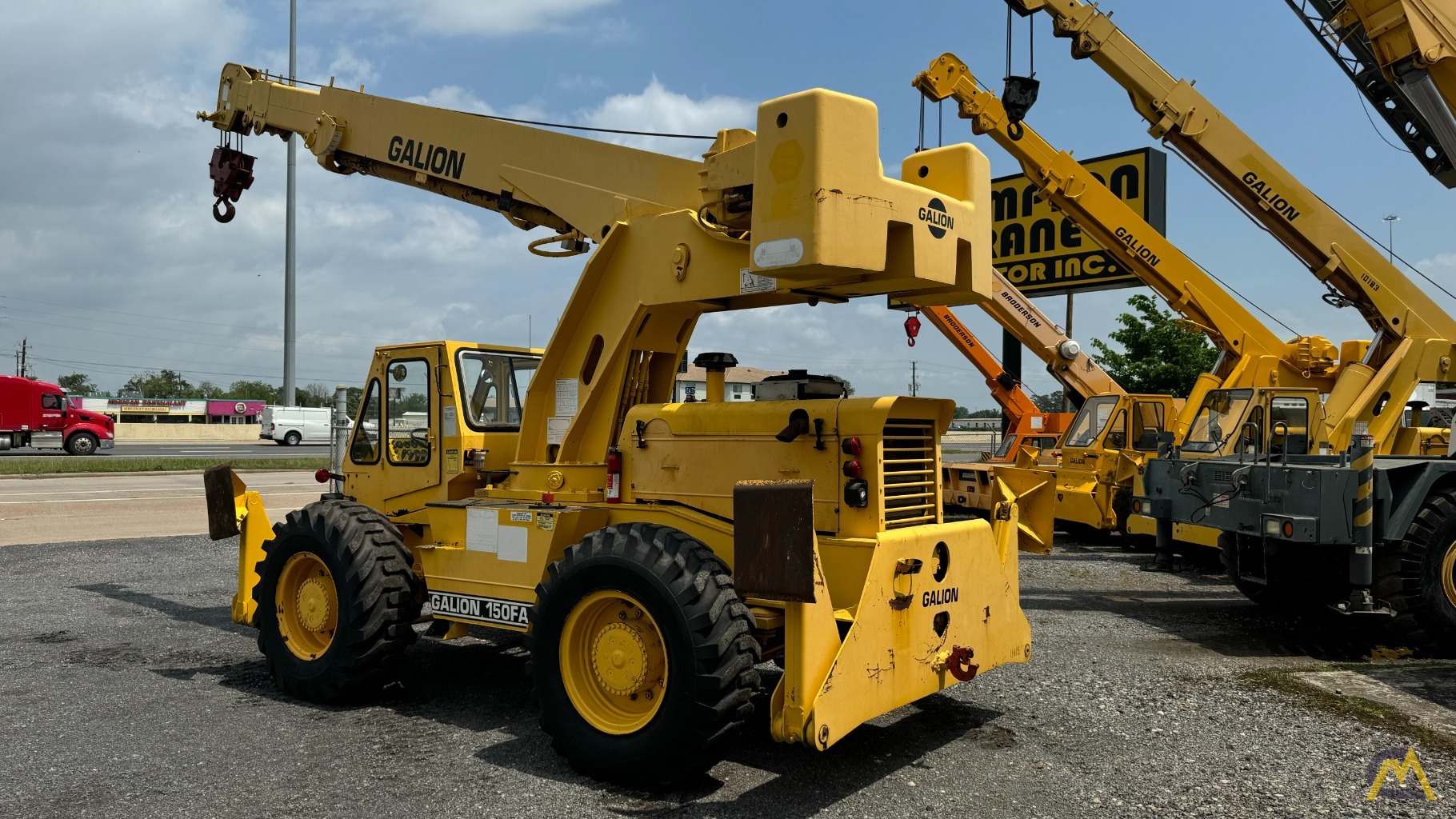 Galion 150FA Down Cab Rough Terrain Crane 1