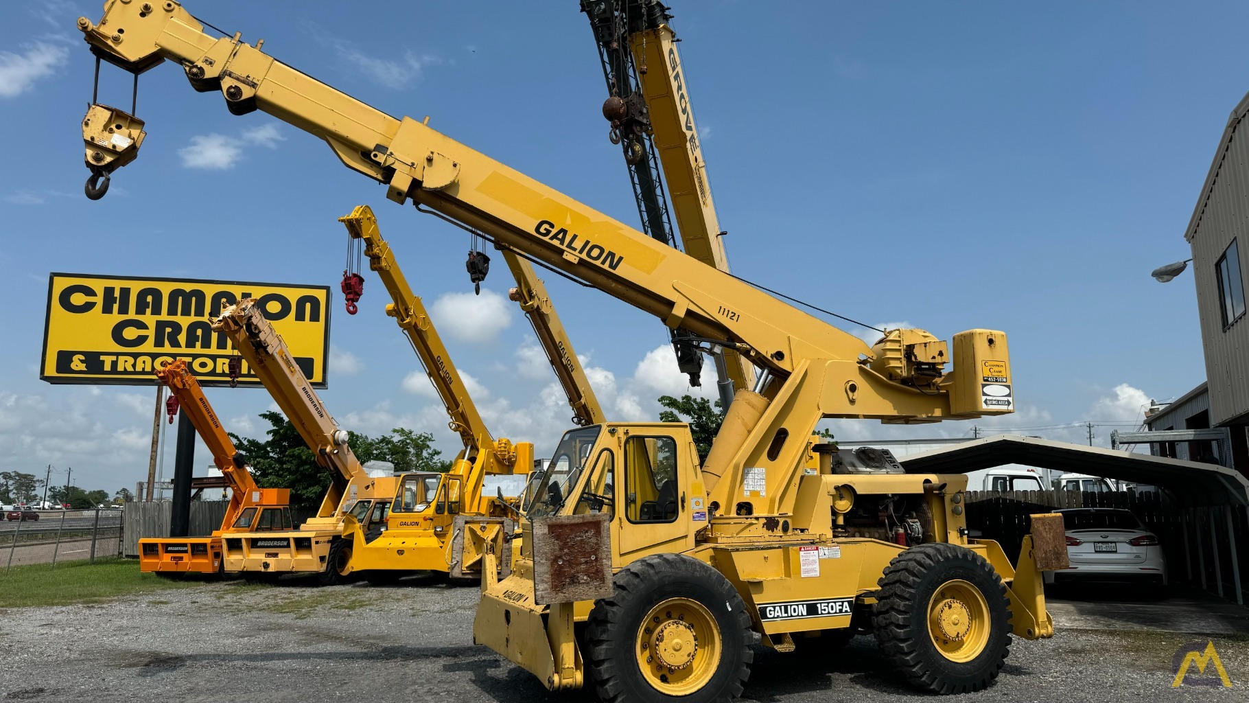 Galion 150FA Down Cab Rough Terrain Crane 0