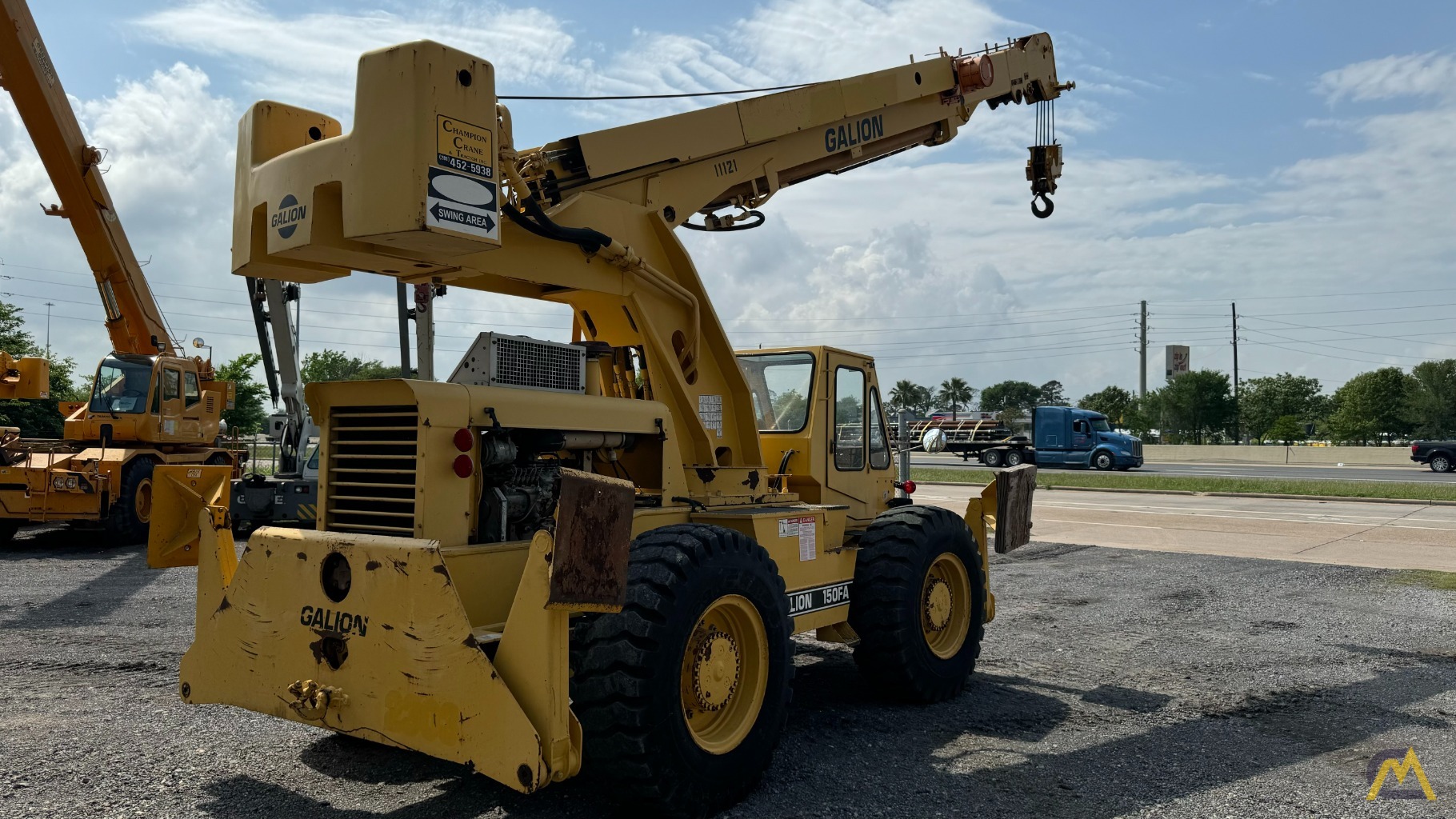 Galion 150FA Down Cab Rough Terrain Crane 2