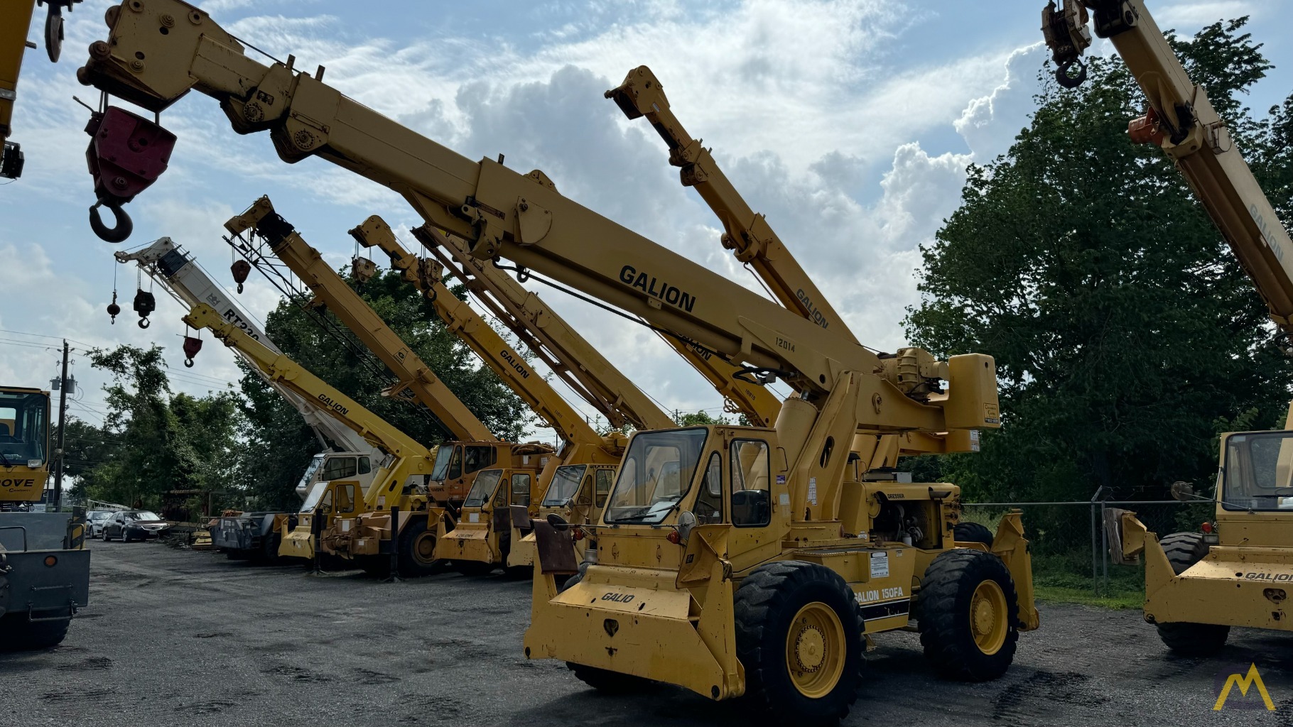 Galion 150FA Down Cab Rough Terrain Crane 0