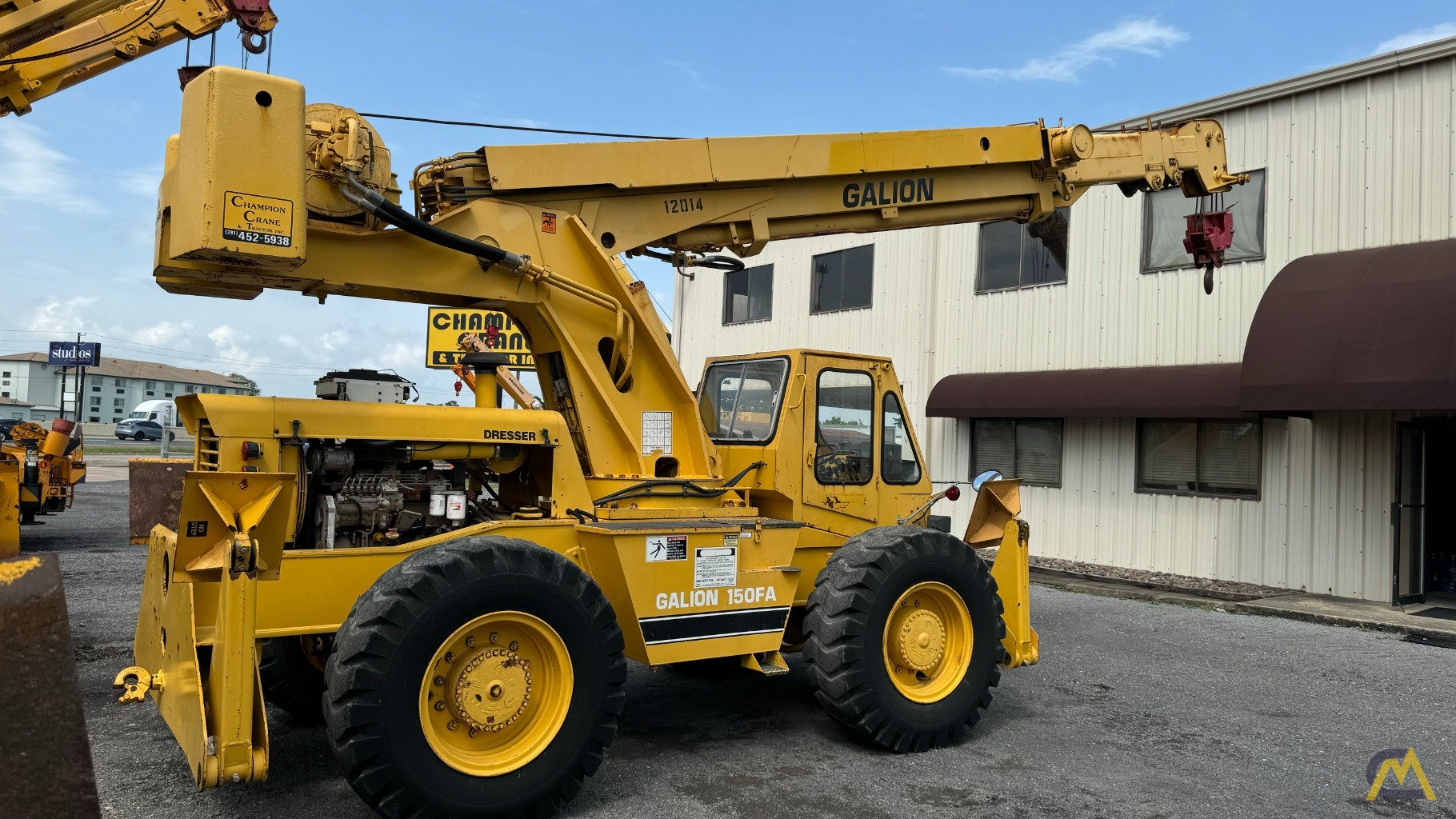 Galion 150FA Down Cab Rough Terrain Crane 2