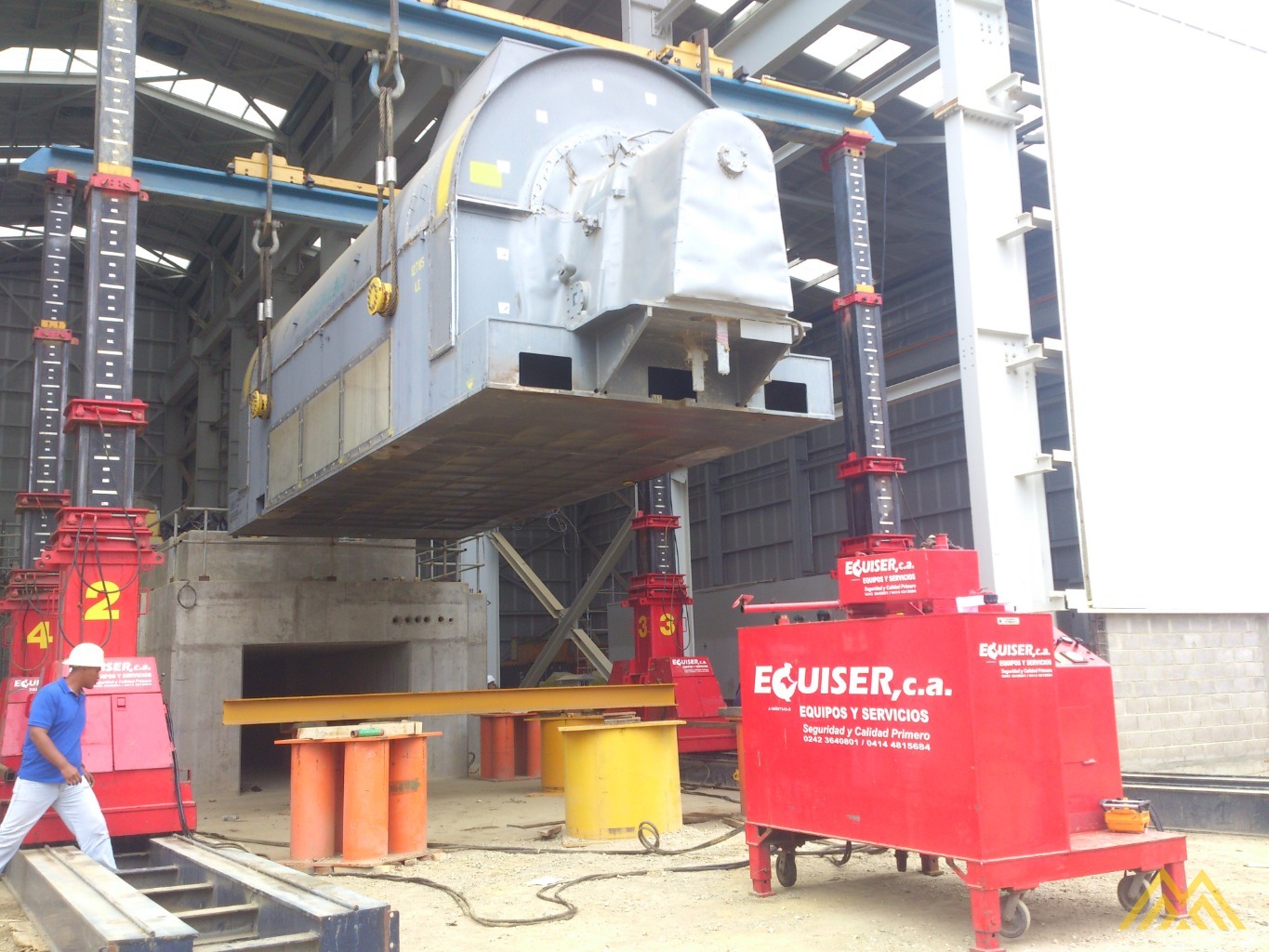 J&R Engineering L900-4-34 450-Ton Hydraulic Gantry 2