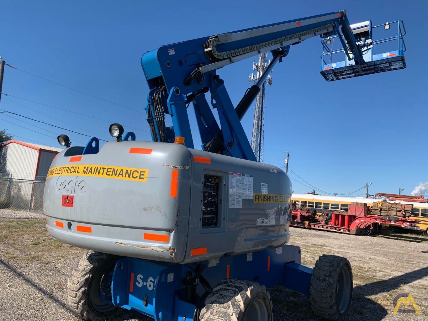 Genie S65 Boom Lift For Sale LiftsTelescopic Platform Aerial Devices