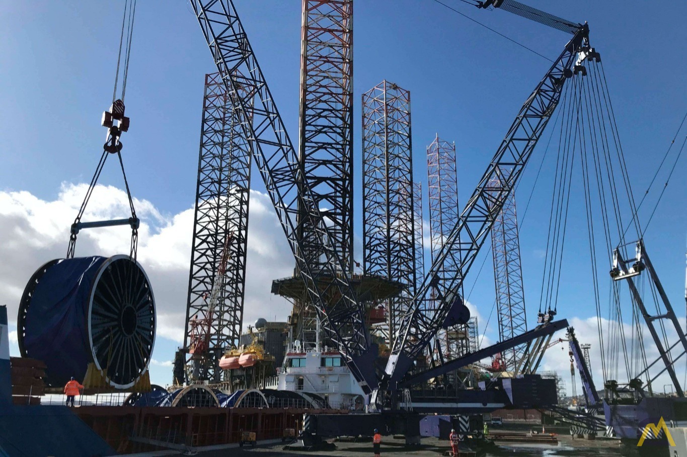 Gottwald MK 1500 1,500-Ton Mobile Lattice Boom Crane 4