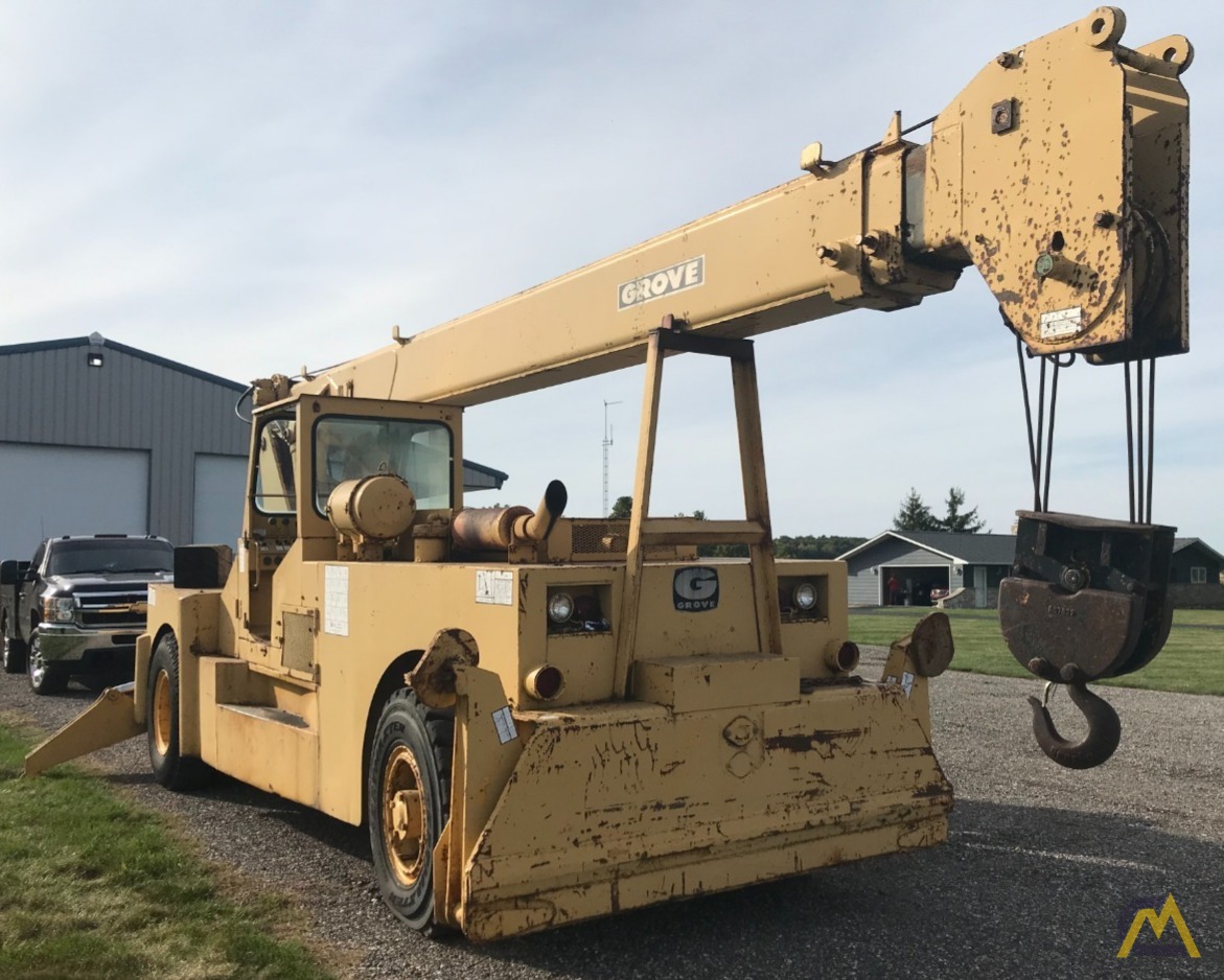 Grove IND1012D 17.5-ton Industrial Pick and Carry Crane 0