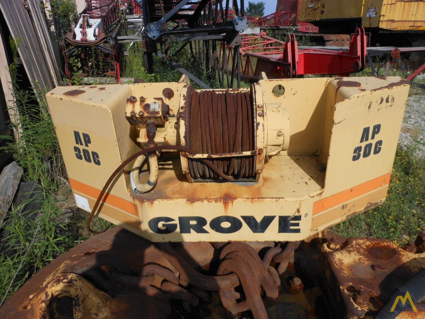 Grove AP 308 Counterweight, Superstructure & Hoist 0