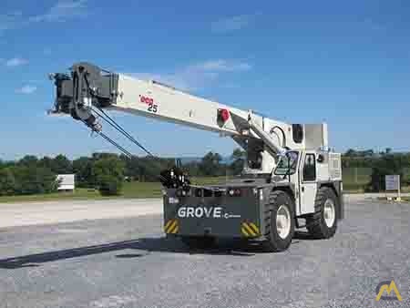 Grove GCD25 25-Ton Industrial Carry Deck Crane 1