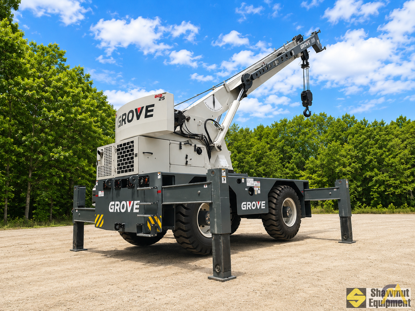 Grove GCD25 Industrial Carry Deck Crane 3
