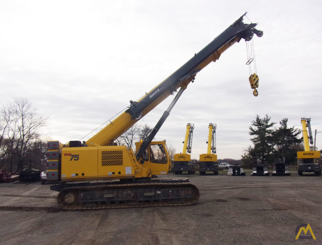 Grove GHC75 75-Ton Telescopic Crawler Crane 4