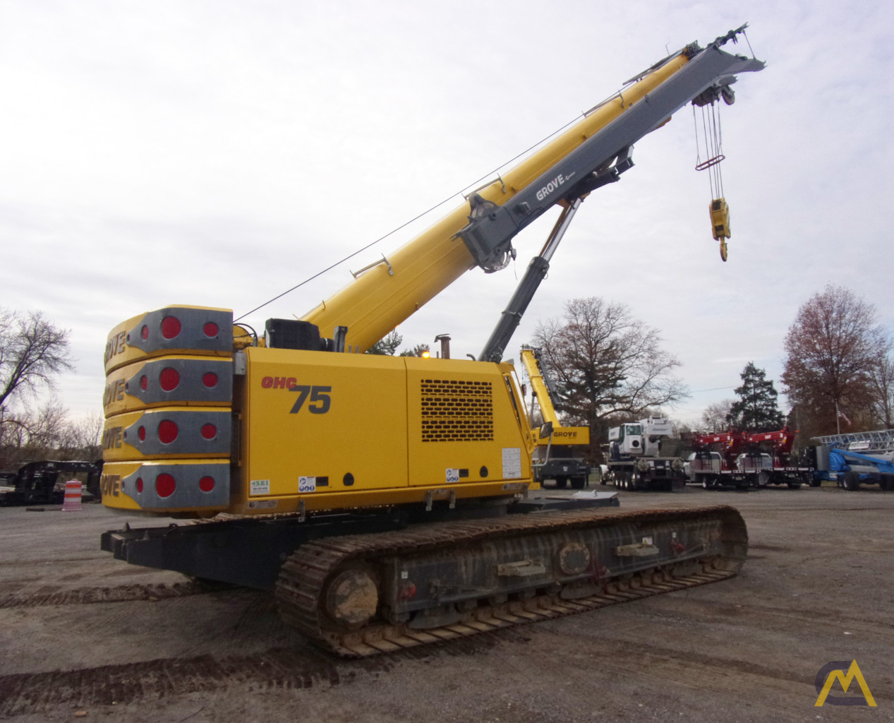 Grove GHC75 75-Ton Telescopic Crawler Crane 5