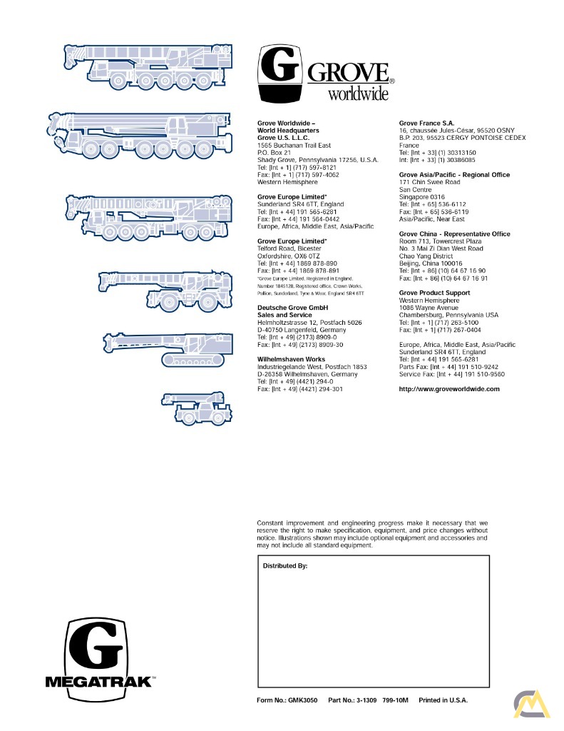 Grove GMK3050 50-Ton All Terrain Cranes 44