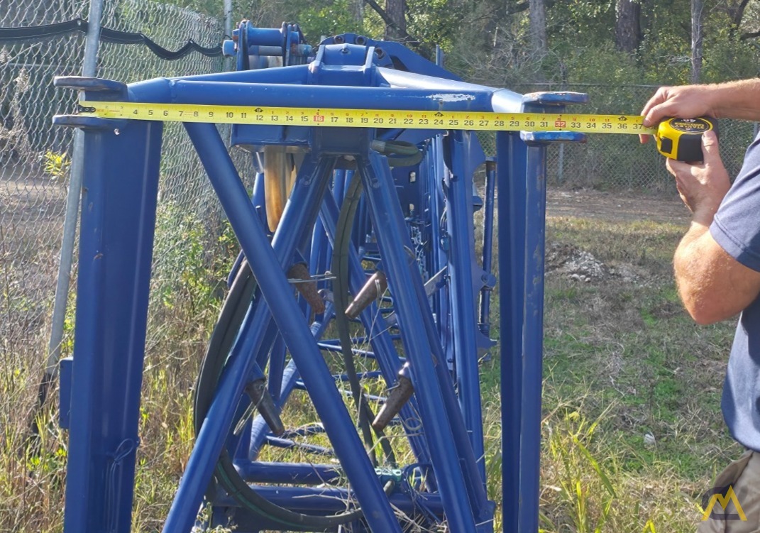 36 '-59' (11 - 18 m) Grove GMK5120B hydraulic Offsettable Lattice Swingaway Extension 4