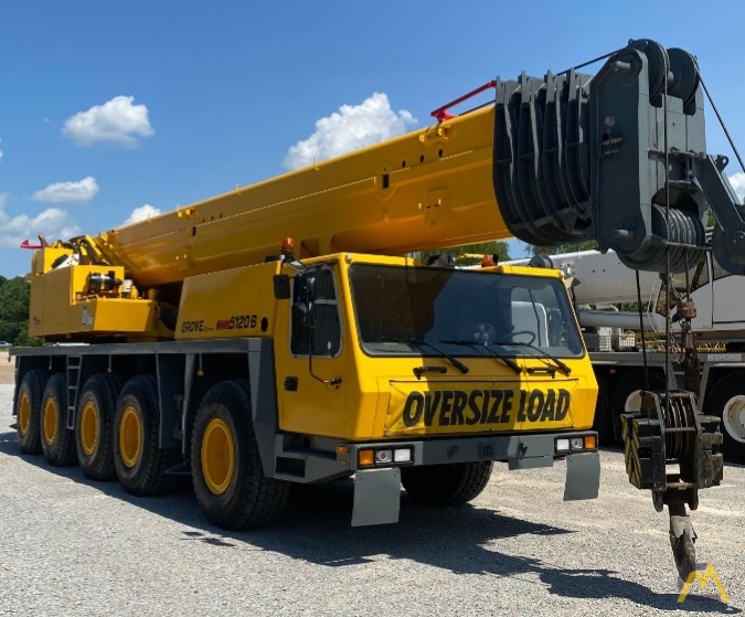 Grove GMK5120B 120-Ton (100 Metric Ton) All Terrain Crane LOW MILES 5