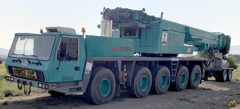 Grove GMK5120B 120-Ton All Terrain Crane: CranesList ID: 658 5