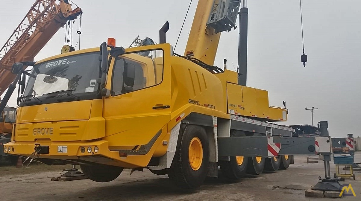 Grove GMK5165-2 165-Ton All Terrain Crane For Sale Hoists