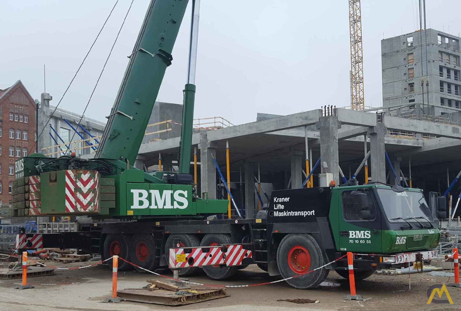 GREE 図壱萬 Sold Grove GMK 5220 Crane in Sassenheim South Holland