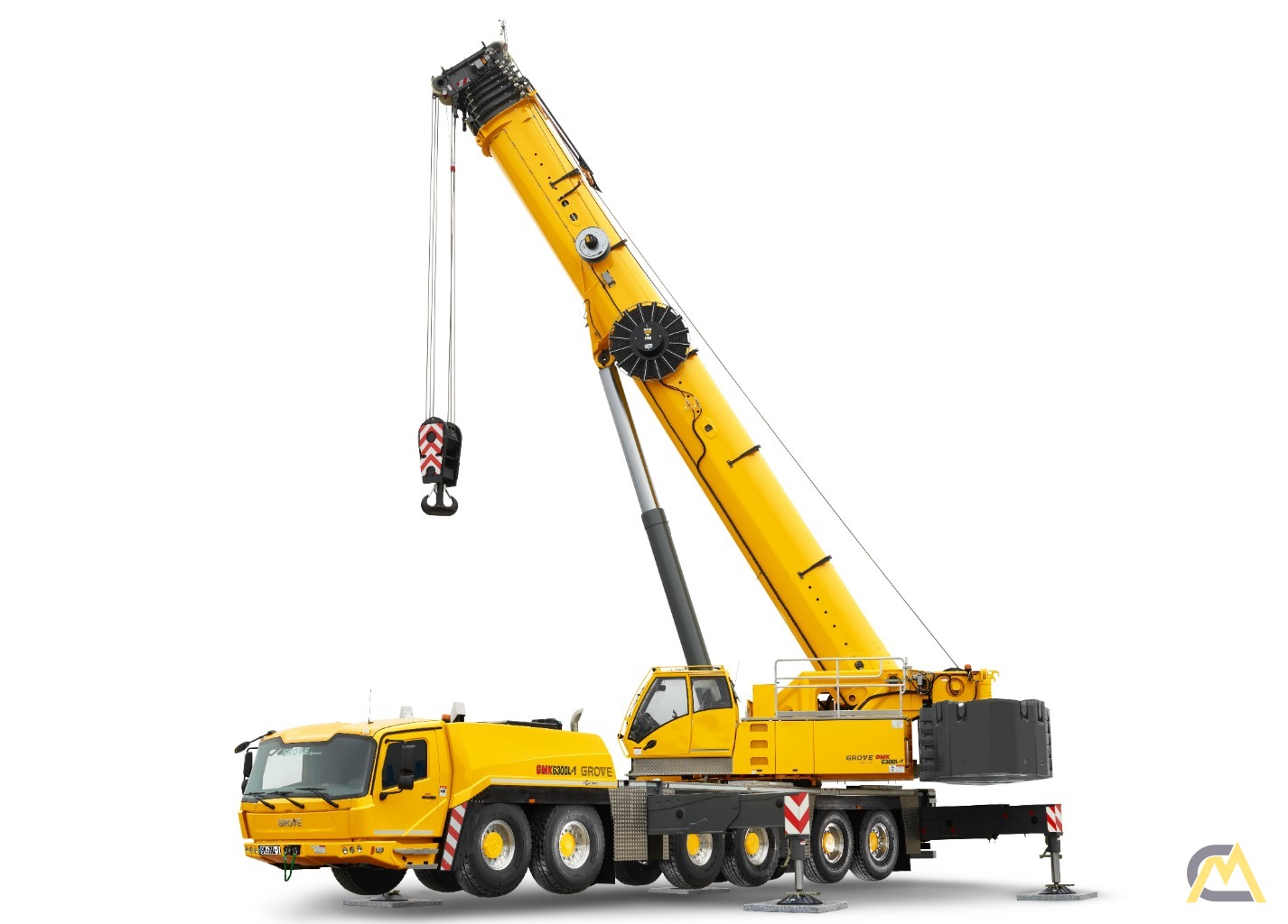 Grove GMK6300L1 350Ton All Terrain Crane For Sale Hoists & Material