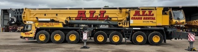 Grove GMK7550 All Terrain Mobile Crane 6
