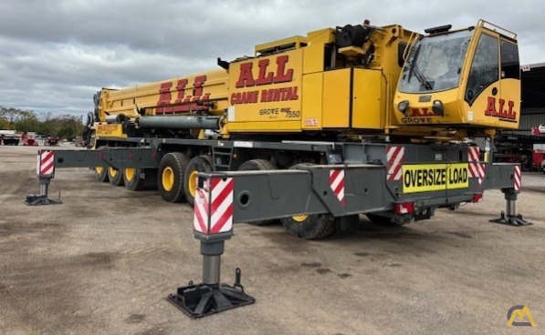 Grove GMK7550 All Terrain Mobile Crane 7