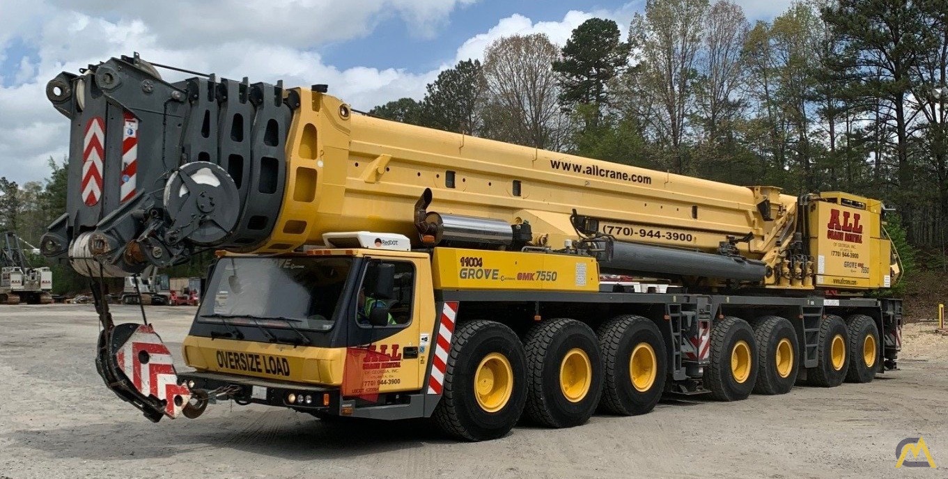 Grove GMK7550 All Terrain Mobile Crane 0