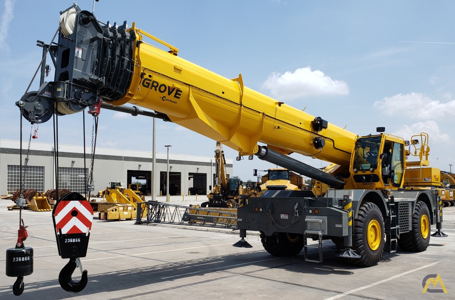 Grove GRT8100 100-Ton Rough Terrain Crane 3