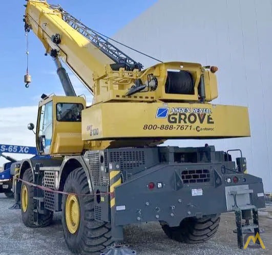 Grove GRT8100 Rough Terrain Crane 2