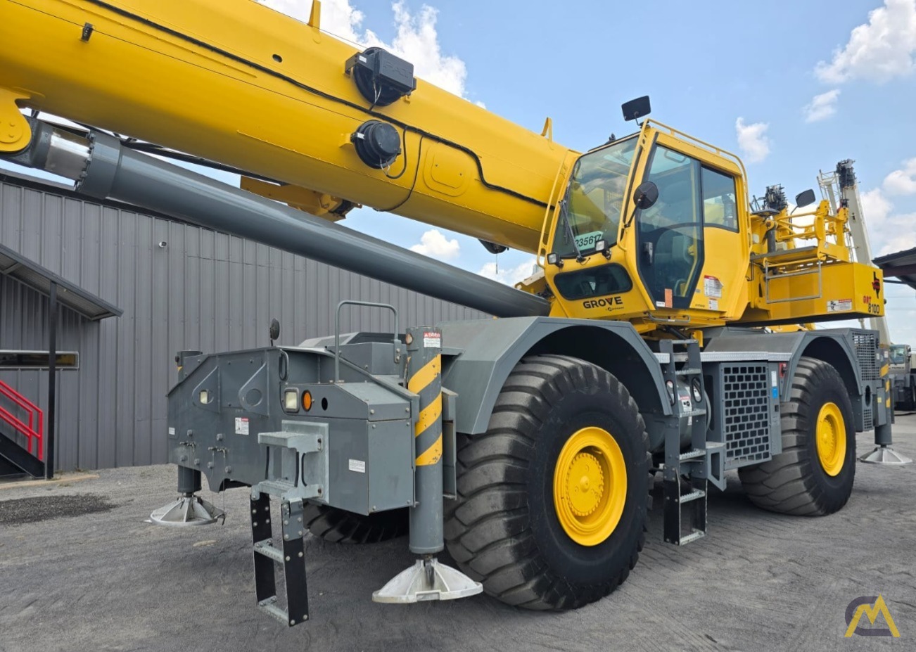 Grove GRT8100 Rough Terrain Crane 3