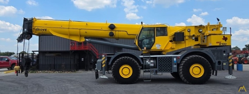 Grove GRT8100 Rough Terrain Crane 7